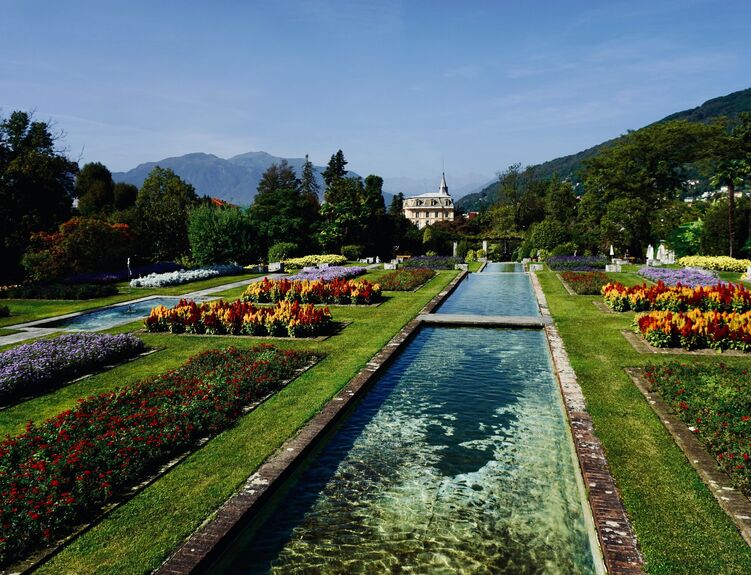 Villa Tarranto zahrady